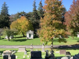 Forest Lawn in fall